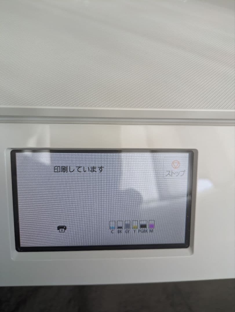 Canon PIXUS TS8430 印刷枚数 20枚以下 N8019