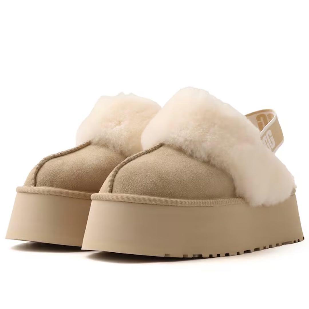 ラスト一点！国内完売品UGG Funkette マスタードシード 23cm