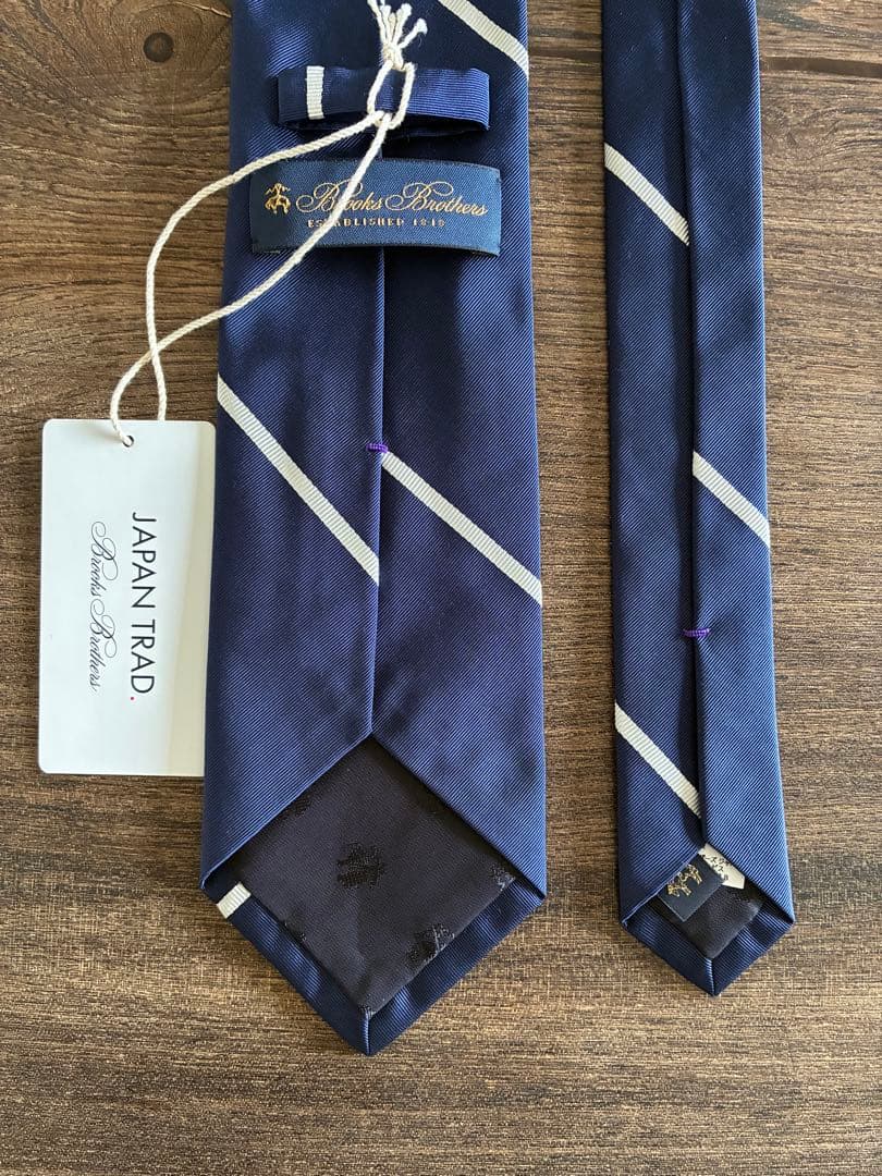 新品 Brooks Brothers JAPAN TRAD. ネクタイ 西口修平
