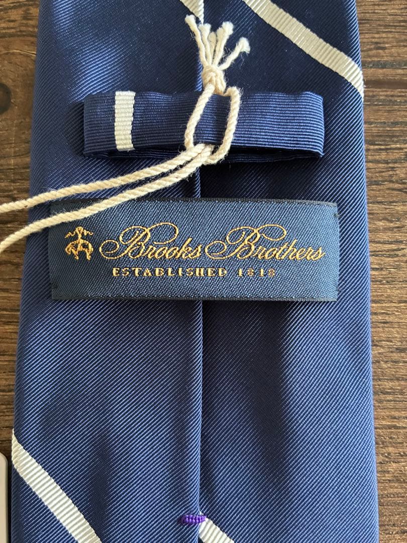 新品 Brooks Brothers JAPAN TRAD. ネクタイ 西口修平
