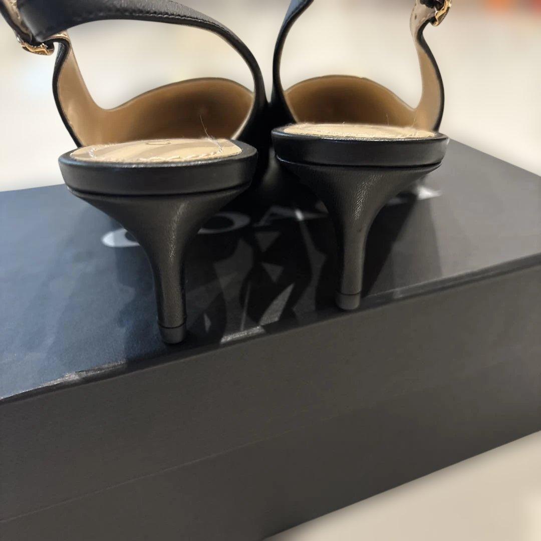 新品‼️COACH ブラック スリングバックパンプス23cm