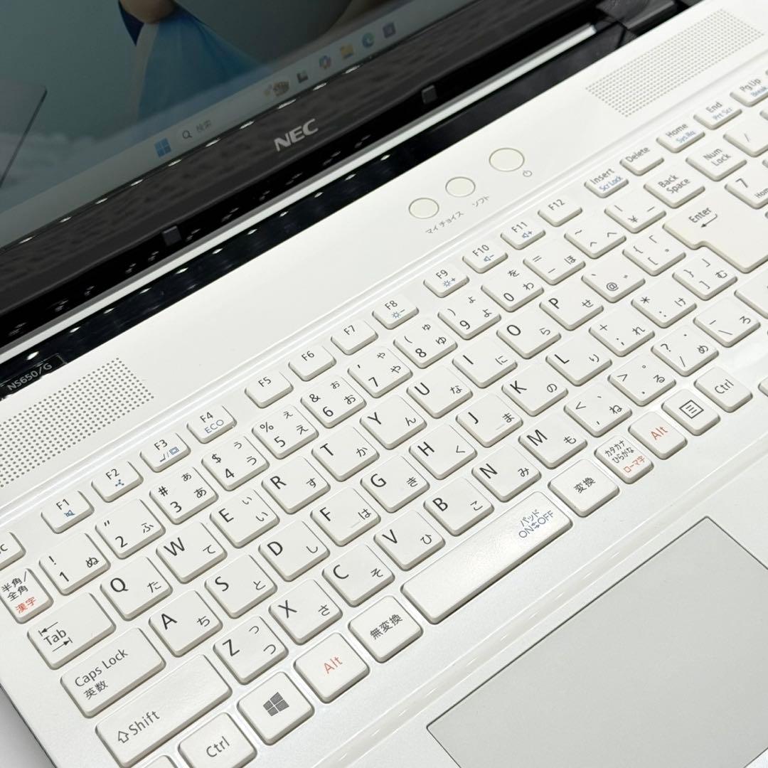 美品 NECノートパソコン LAVIE Core i7搭載 20GB 新品SSD