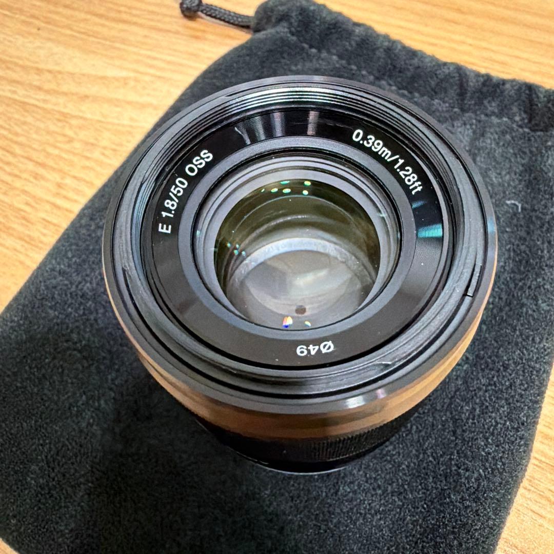 【美品/撮影回数200枚程度】SEL50F18
