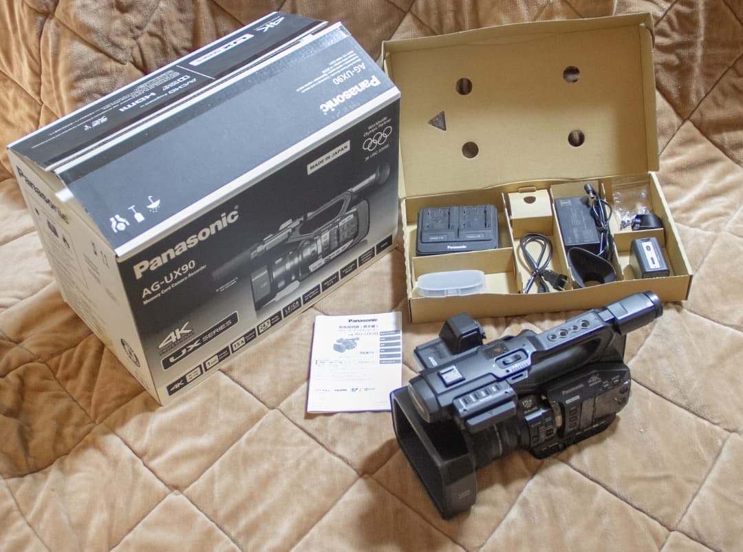 AG-UX90T8　4Kビデオカメラ 完動品