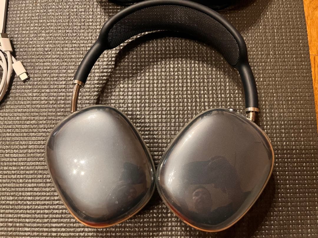 【美品】AirPods Max ミッドナイト　Apple care付き 本体