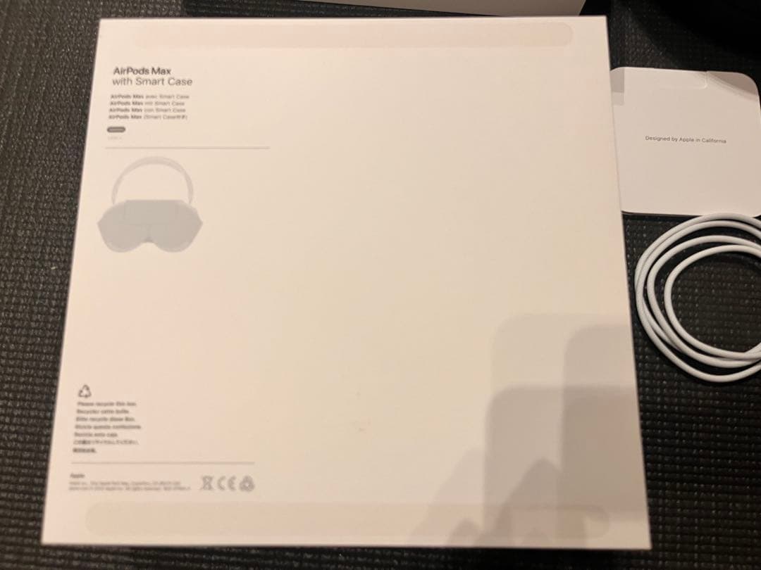 【美品】AirPods Max ミッドナイト　Apple care付き 本体