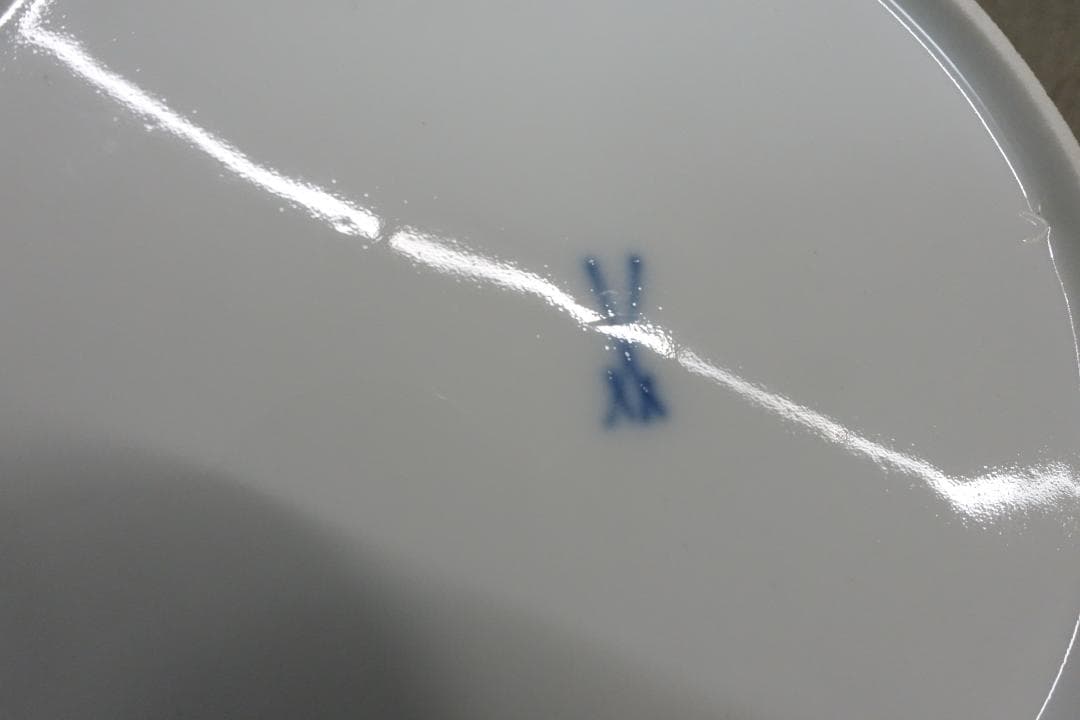 マイセン ピンクローズ プレート３枚セット