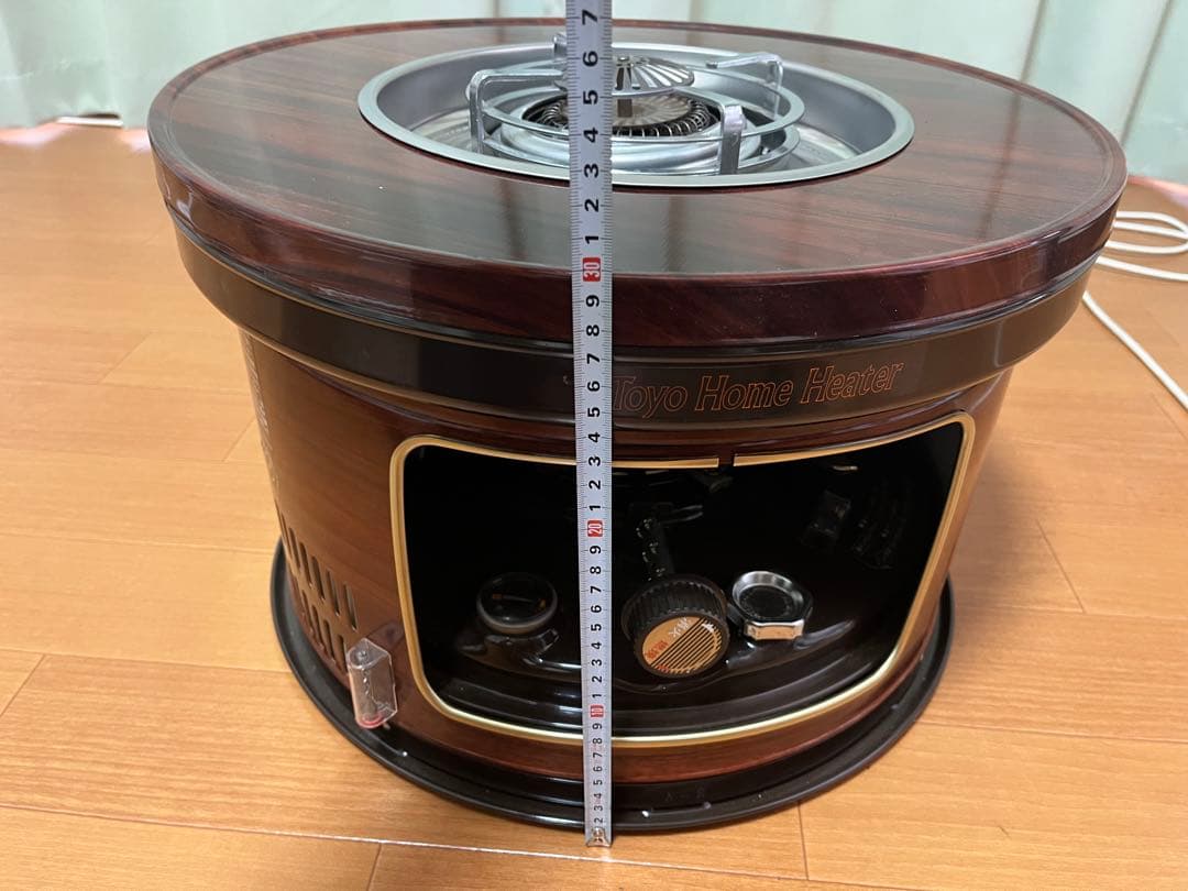 トヨトミ しん式石油コンロ HHA-6A 未使用 昭和 レトロ 木目