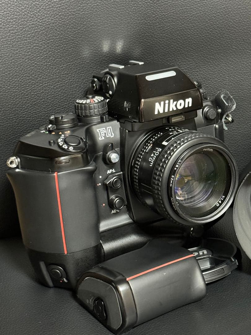 新同品！ニコンF4s+MF-23+50mm1.4D+85mm1.4D