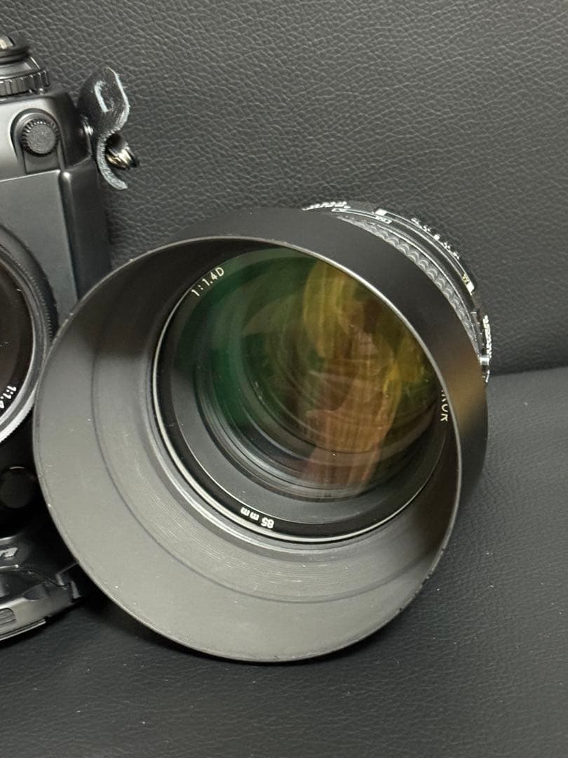 新同品！ニコンF4s+MF-23+50mm1.4D+85mm1.4D