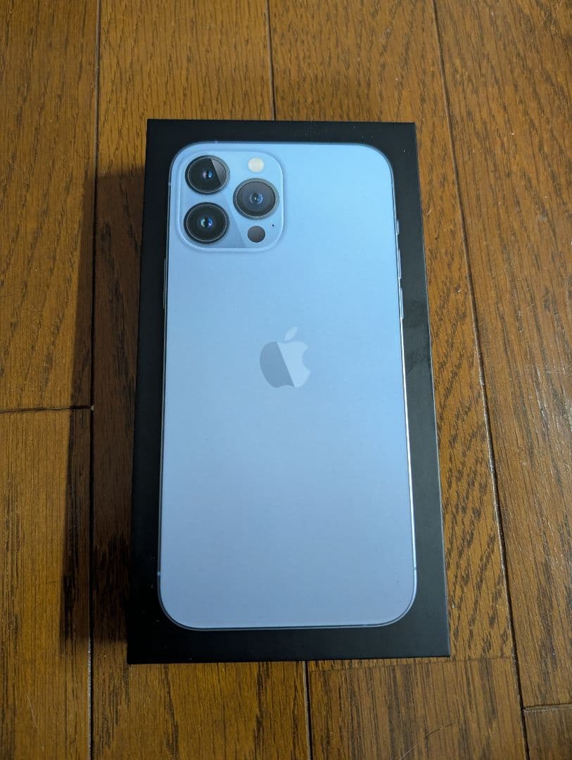 Apple iPhone 13 ProMax ブルー 本体 箱付き　SIMフリー