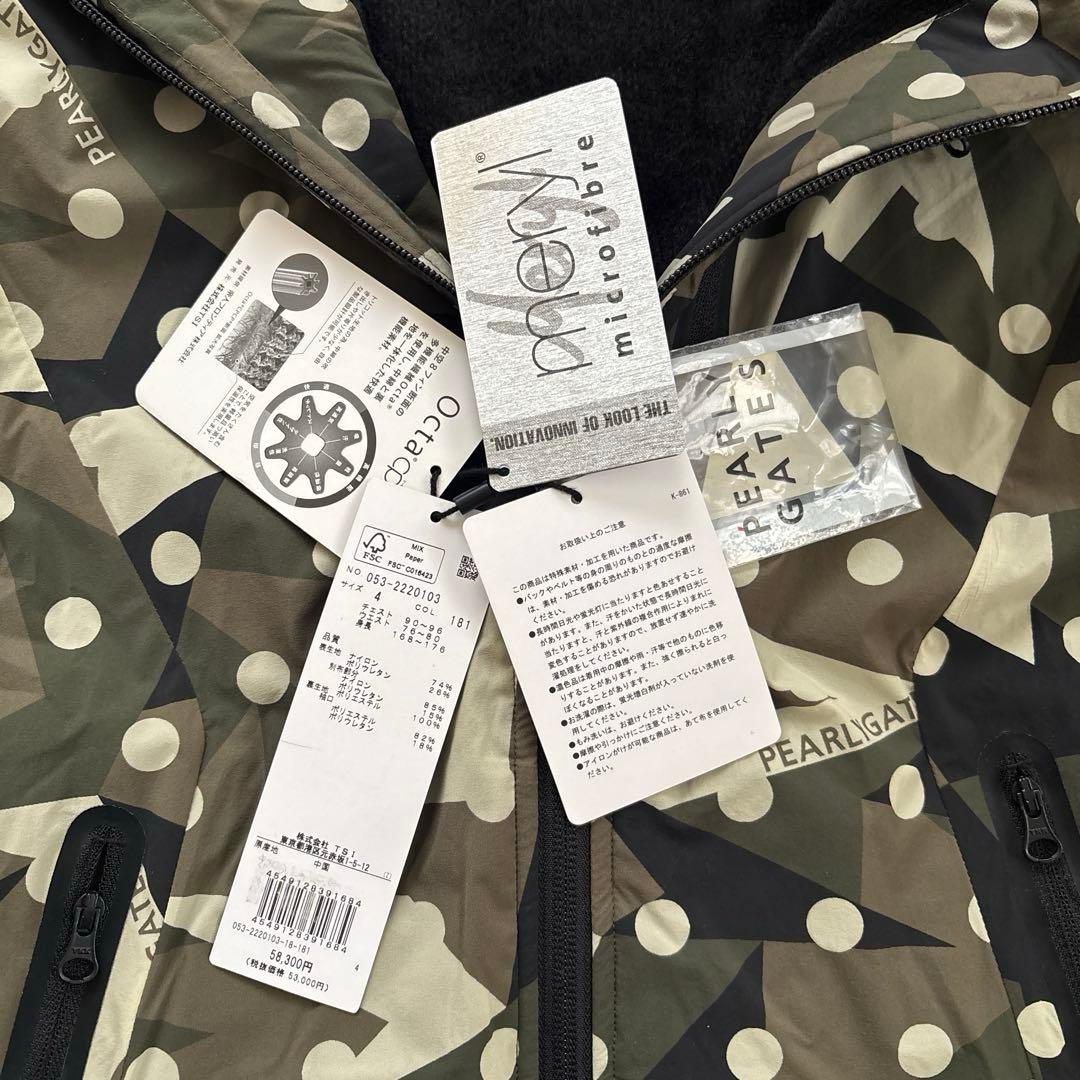 の*り様 PEARLY GATESパーリーゲイツ　ゴルフウェア　バッグロゴ　タグ