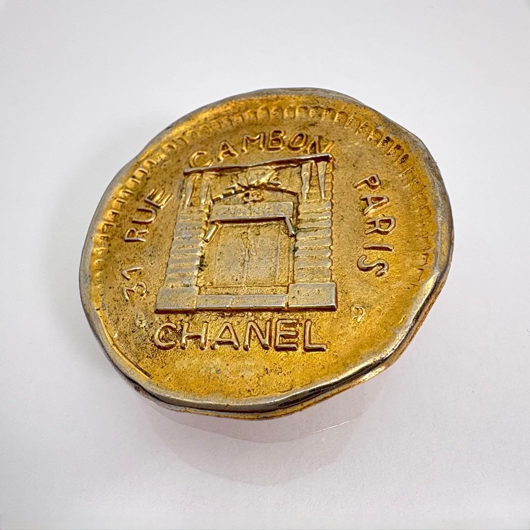 CHANEL シャネル ブローチ 31 カンボン ゴールド ヴィンテージ