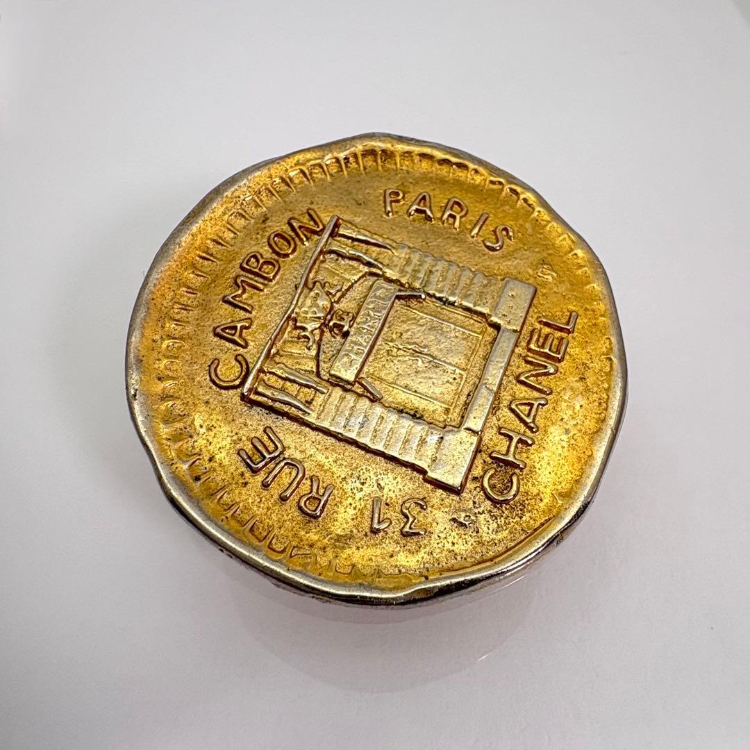 CHANEL シャネル ブローチ 31 カンボン ゴールド ヴィンテージ