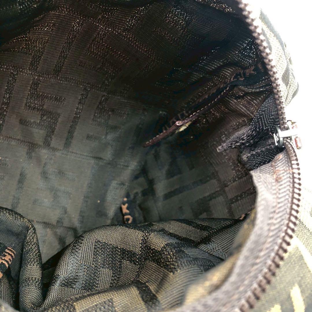 ズッカ柄◎FENDI フェンディ ハンドバッグ ミニバック ズッカ 定番