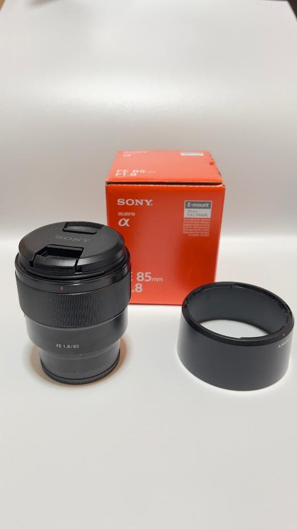 美品★SONY FE 85mm F1.8 Eマウント レンズ