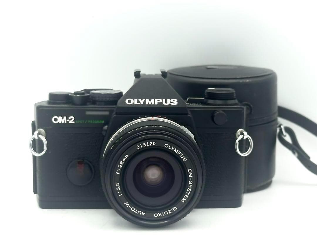 【完動品】OLYMPUS OM-2 SP + 単焦点レンズ フィルム 一眼レフ