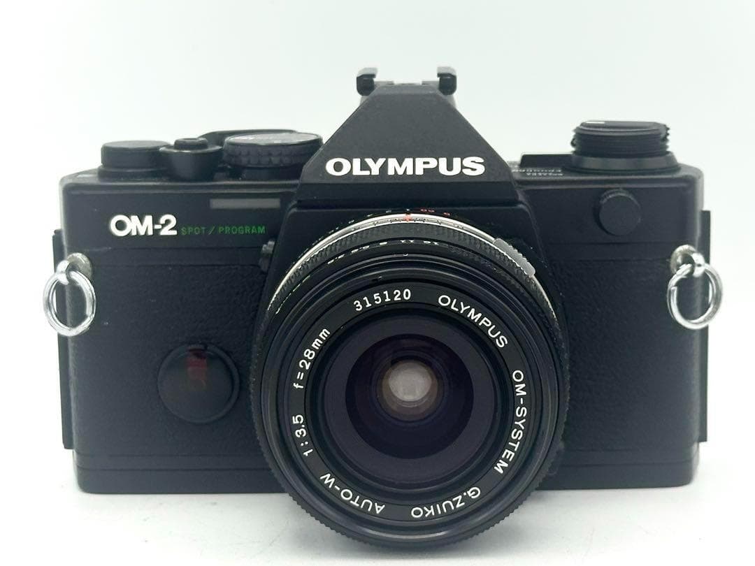 【完動品】OLYMPUS OM-2 SP + 単焦点レンズ フィルム 一眼レフ