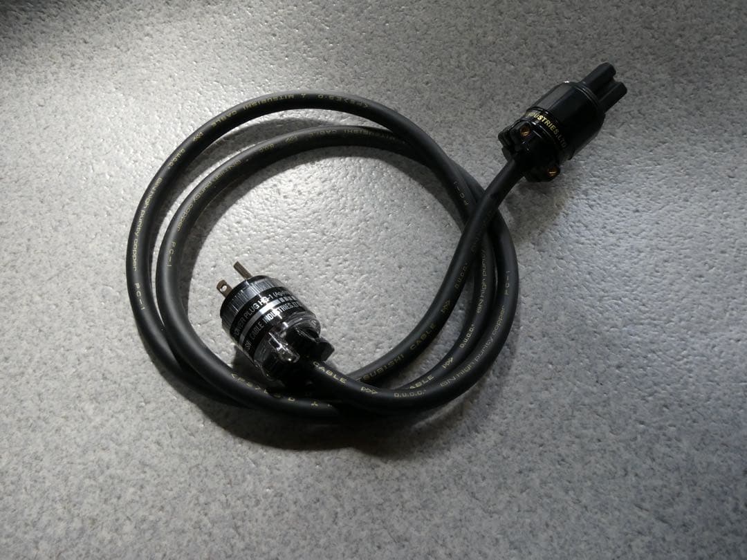 三菱電線工業 PC-1 電源ケーブル 1.5m D.U.C.C.導体