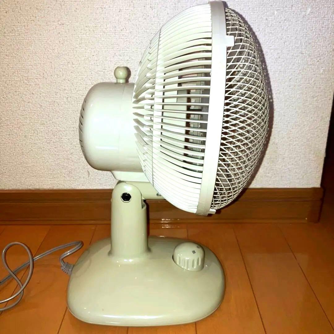 【アンティーク】パーソナル扇風機 FMD-246Y エコグリーン