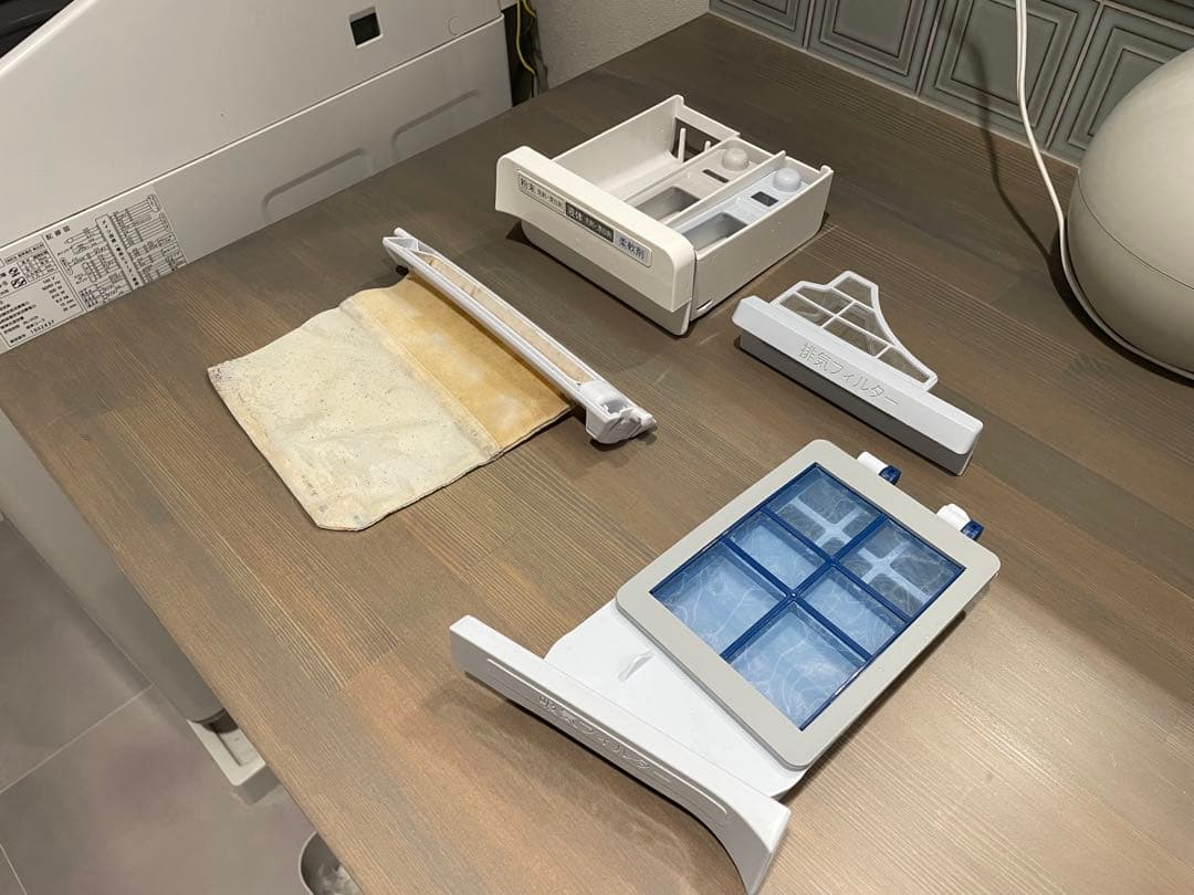 シャープ 電気洗濯乾燥機 8.0kg ES-PX8B-S 2017年製