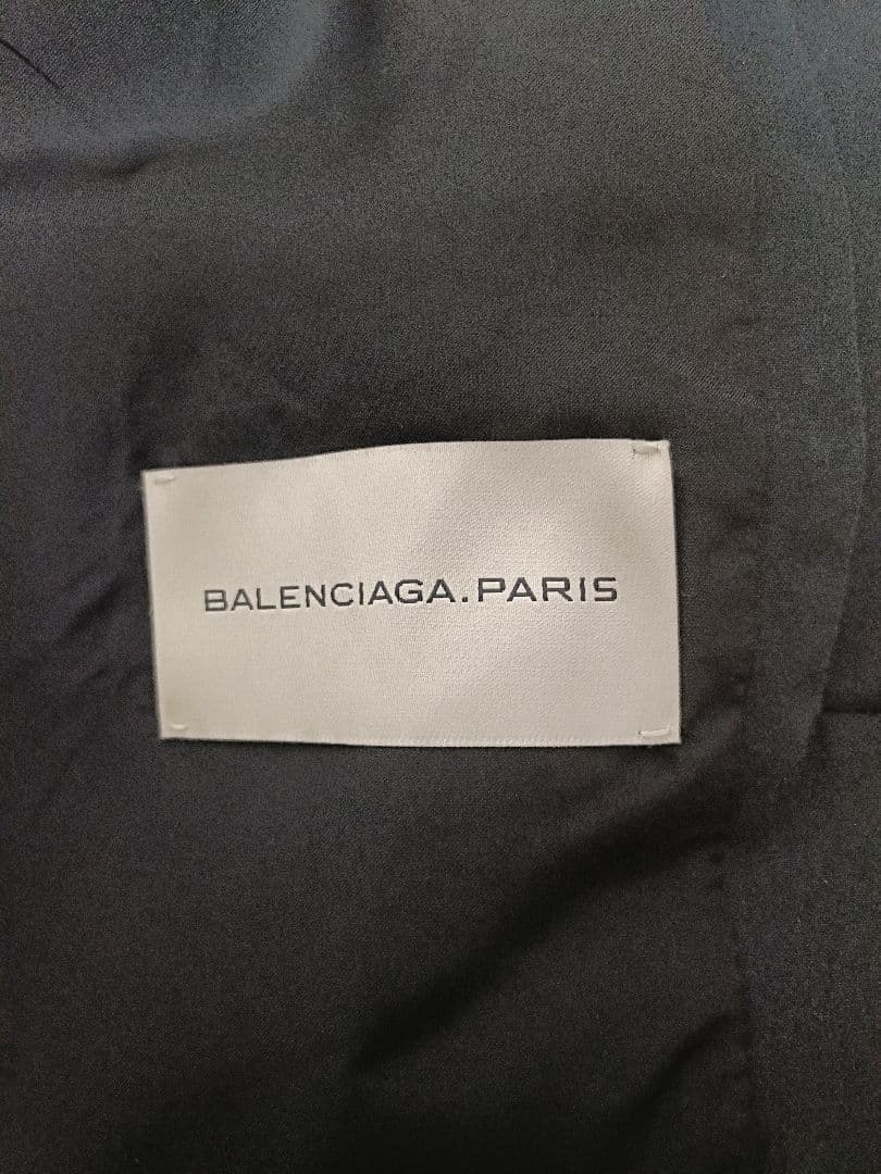 バレンシアガ ジャケット 44サイズ ブラック