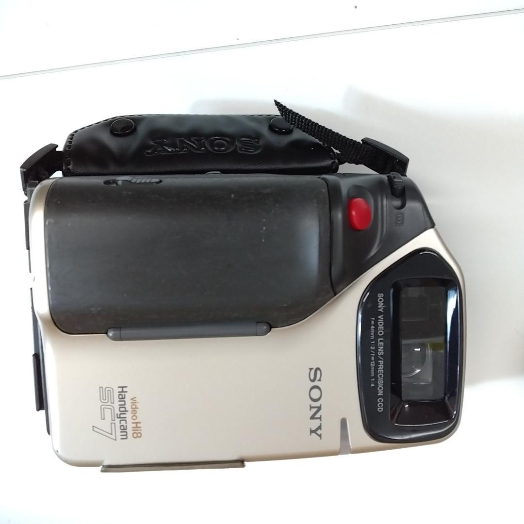 若《KYQSP》SONY 　Handycam SC7 AC-HS1　ジャンク