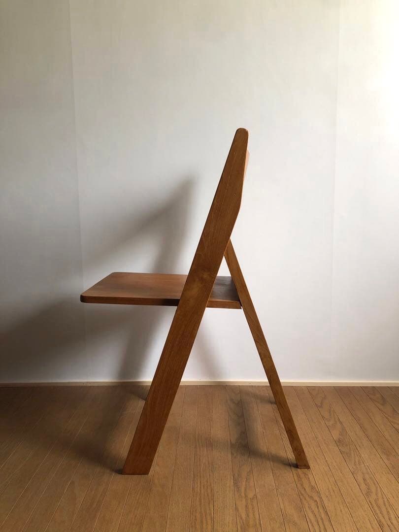 オールドチーク 古材 フォールディングチェア 折り畳み椅子 ヴィンテージ家具