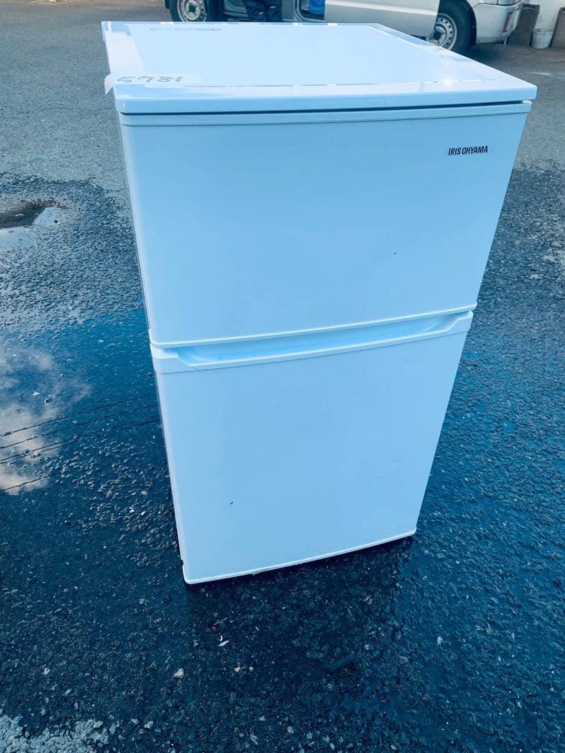 ✅アイリスオーヤマノンフロン冷凍冷蔵庫 ✅ ✅IRSD-9B-W✅送料設置無料