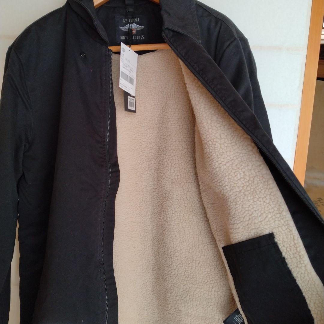 【新品未使用】Harley-Davidson裏起毛ジャケットブラックジャンパー