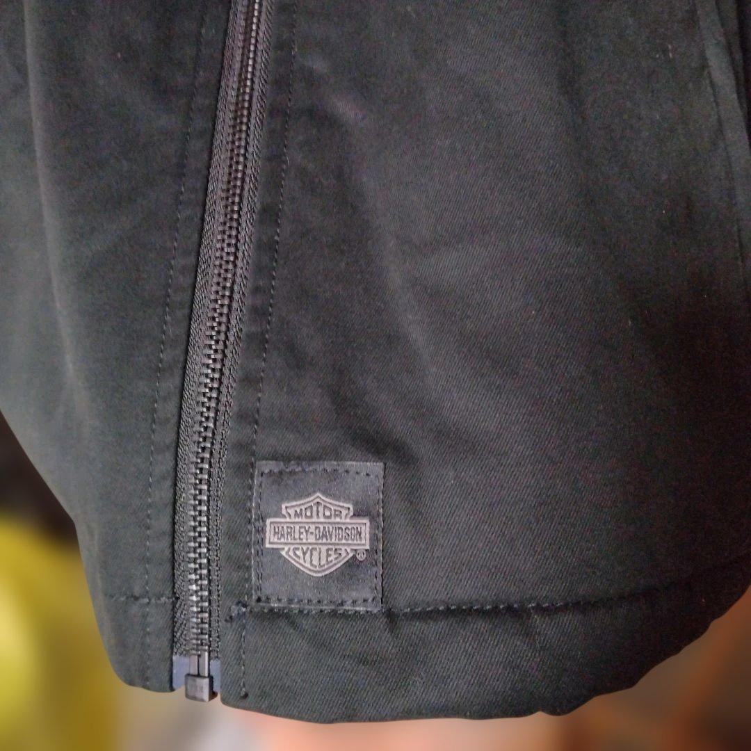 【新品未使用】Harley-Davidson裏起毛ジャケットブラックジャンパー