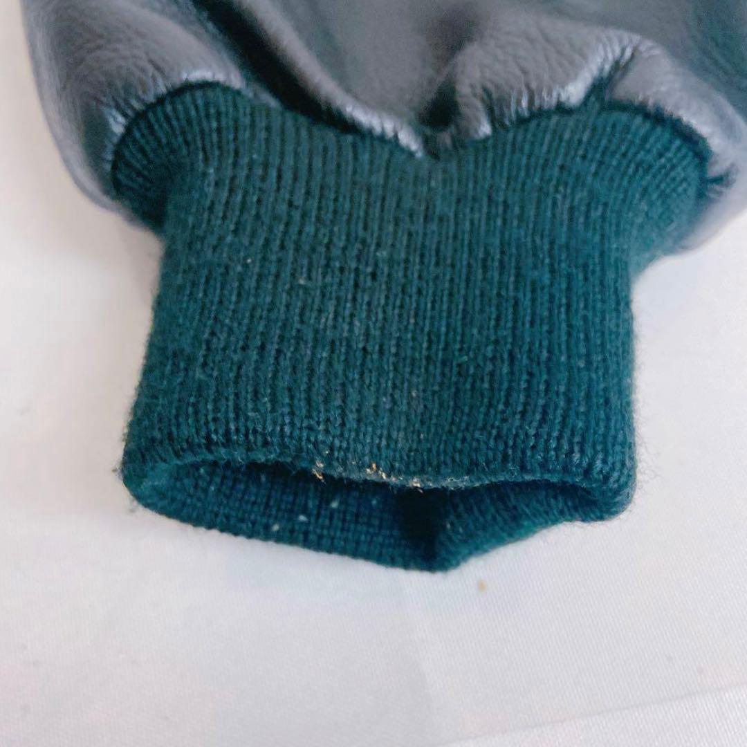 1EM7 【希少】VAN JACKET スタジャン 袖レザー BIGONE