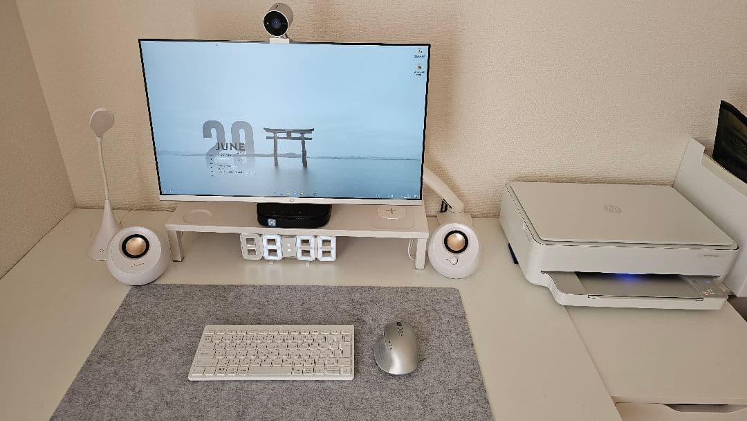 デスクトップPC セットHP モニター　プリンター　マウス　キーボード　PC