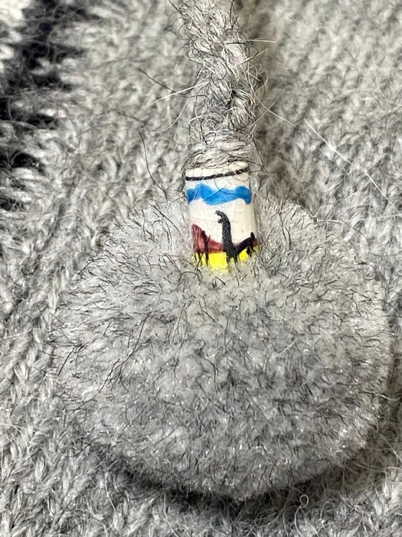 【未使用】アルパカ100% チュニック ニットセーター　フリーサイズ