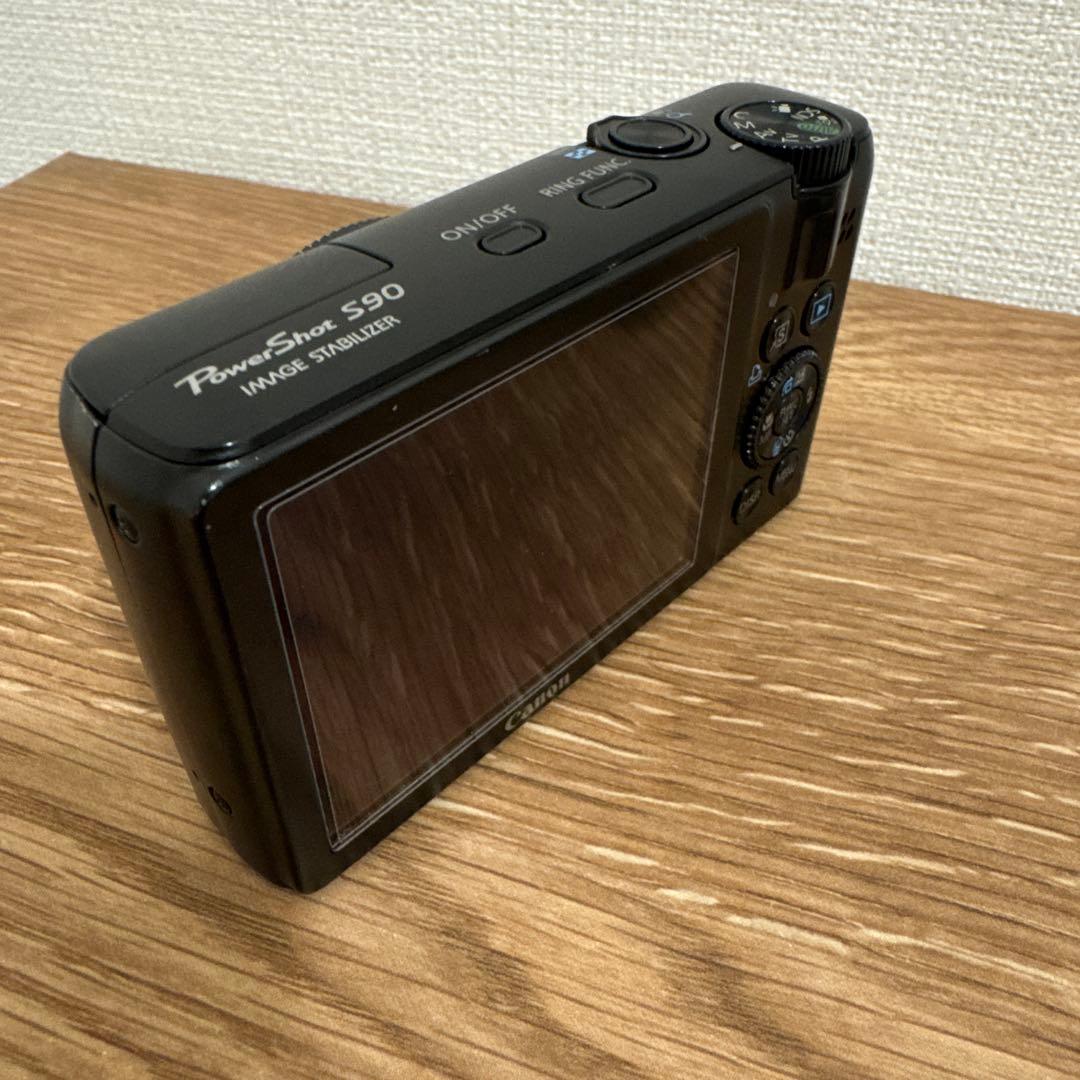 美品 Canon PowerShot S90 コンパクトデジタルカメラ