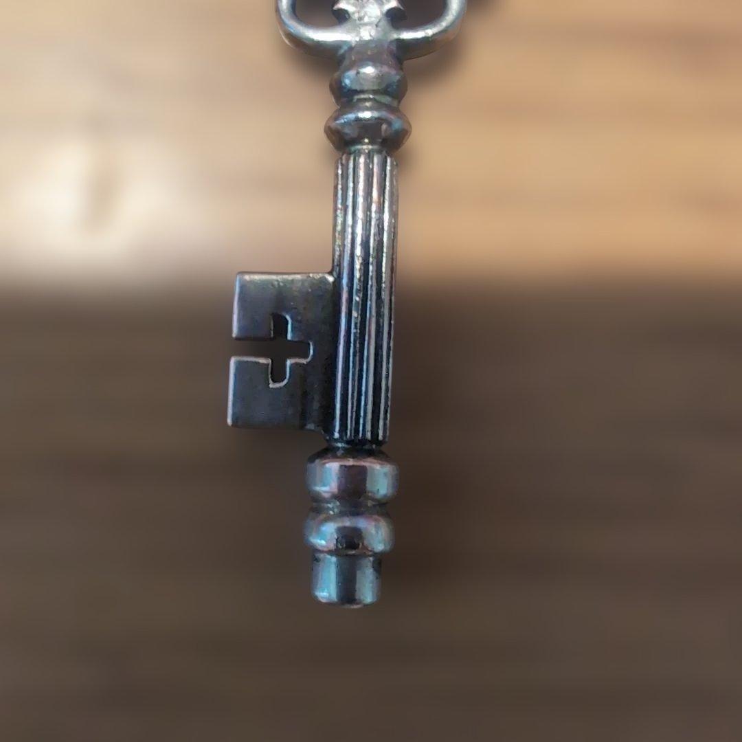 NUMBER NINE （ナンバーナイン）ネックレス　ハート涙、鍵（キー）