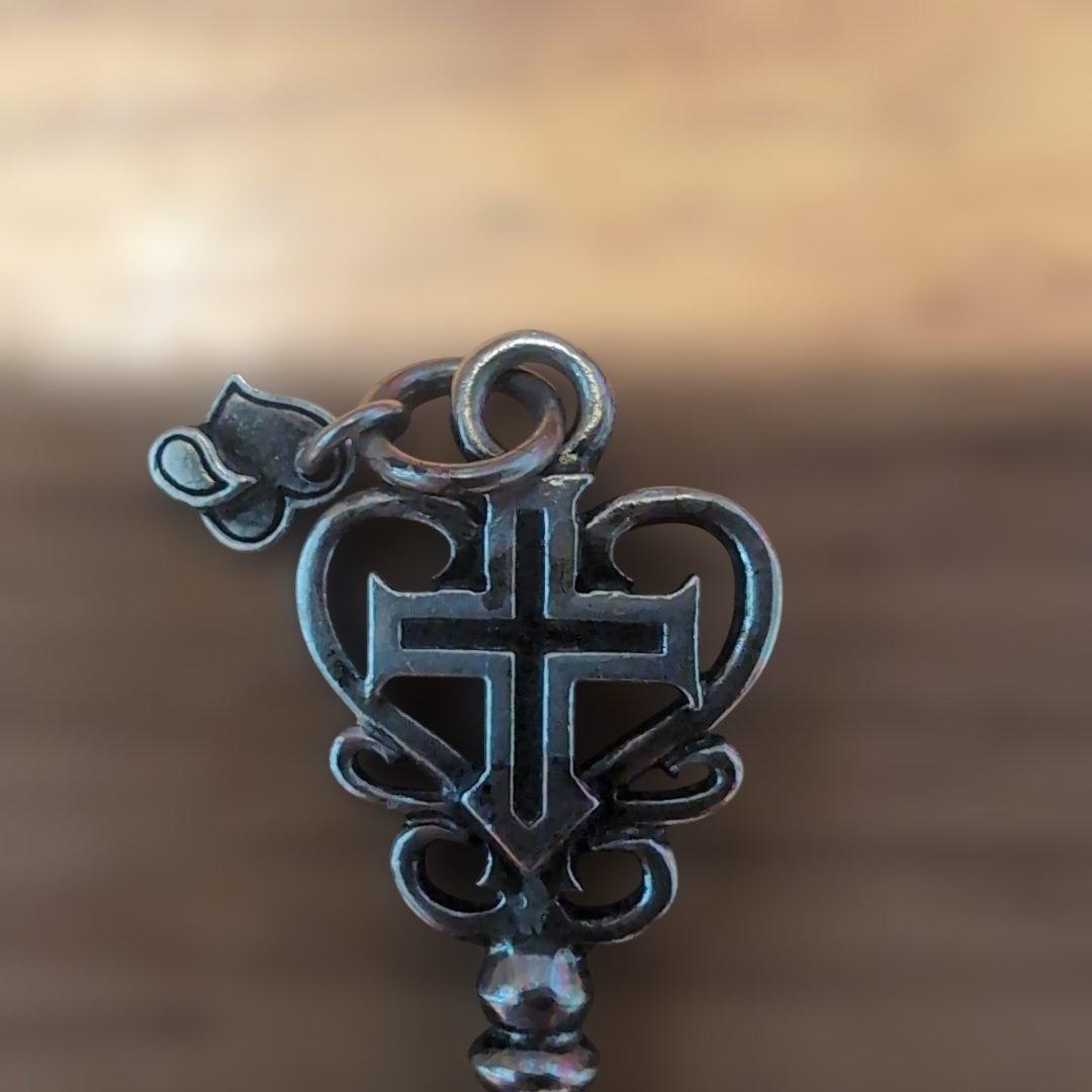 NUMBER NINE （ナンバーナイン）ネックレス　ハート涙、鍵（キー）