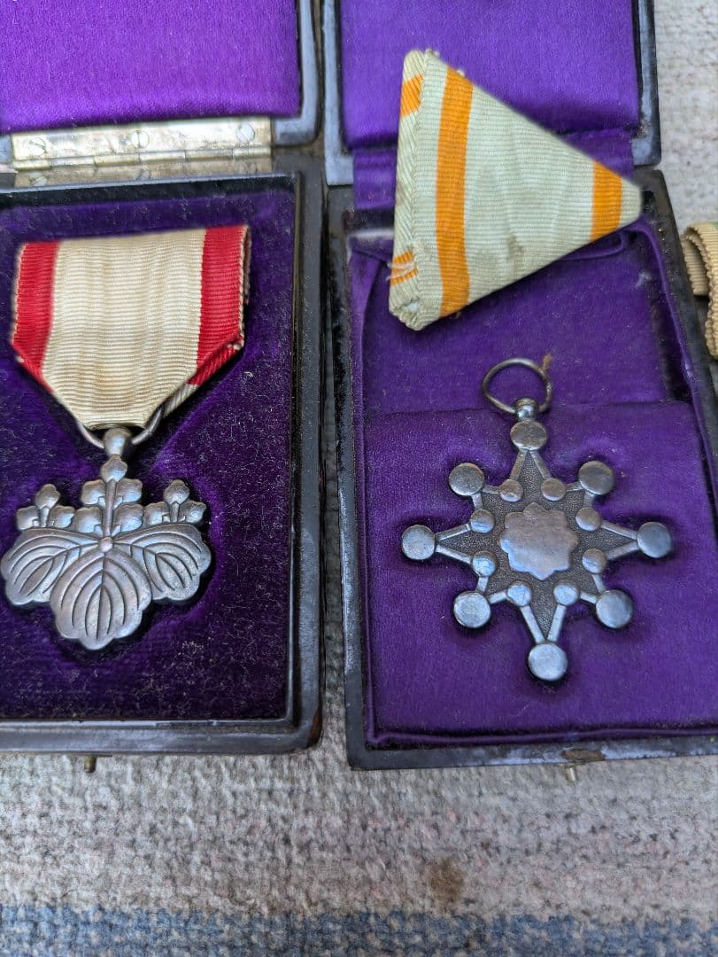 旧日本軍勲章 　功七級金鵄章　ほか6点一括で