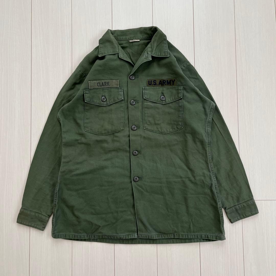 60's USARMY UTILITY SHIRT 16H古着 ヴィンテージ