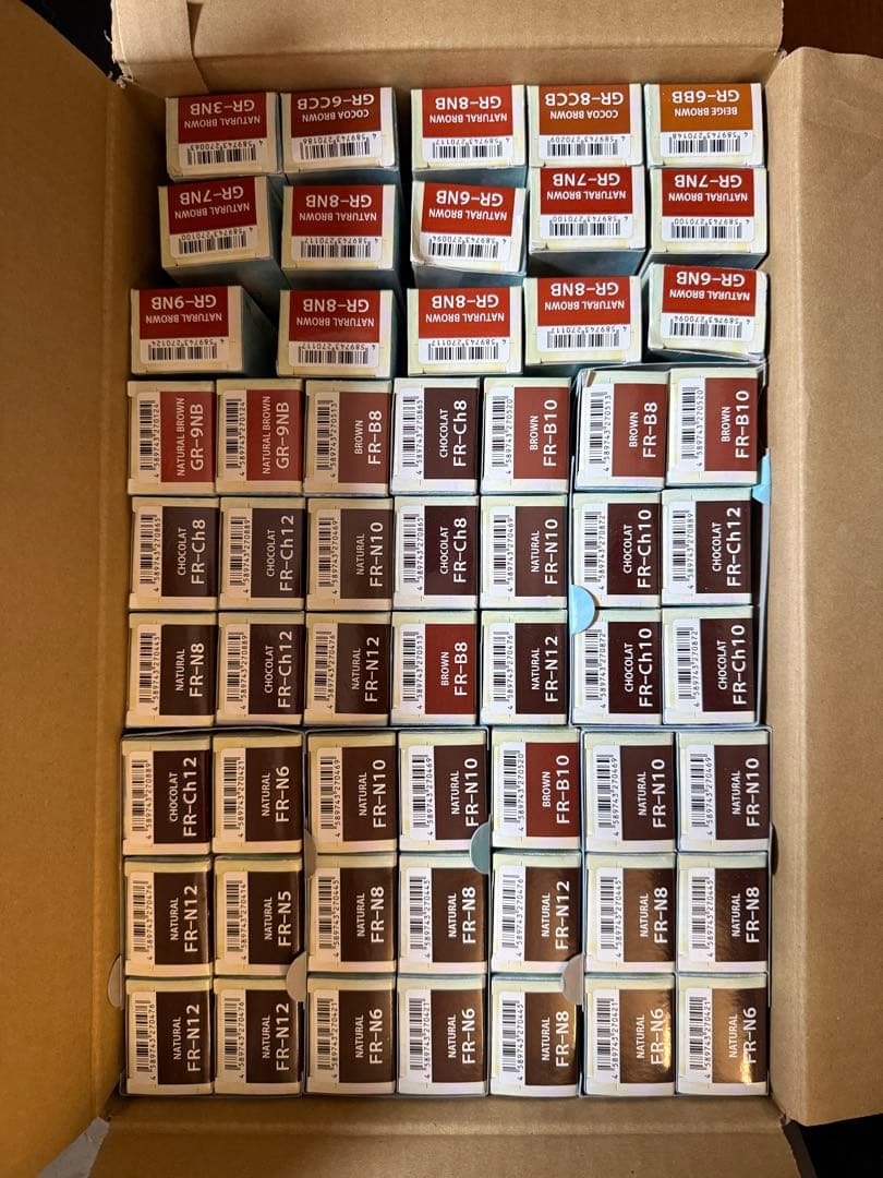 ヘアカラーセット QR & FRシリーズ まとめ売り