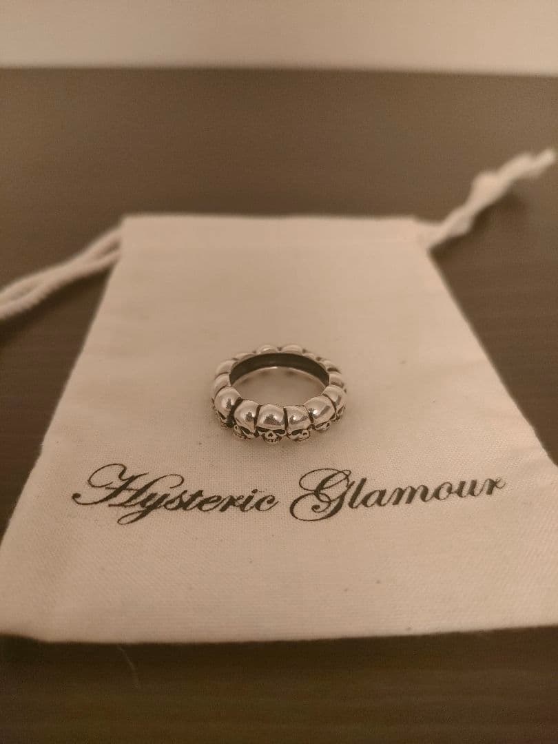 Hysteric Glamour 復刻スカルリング10号