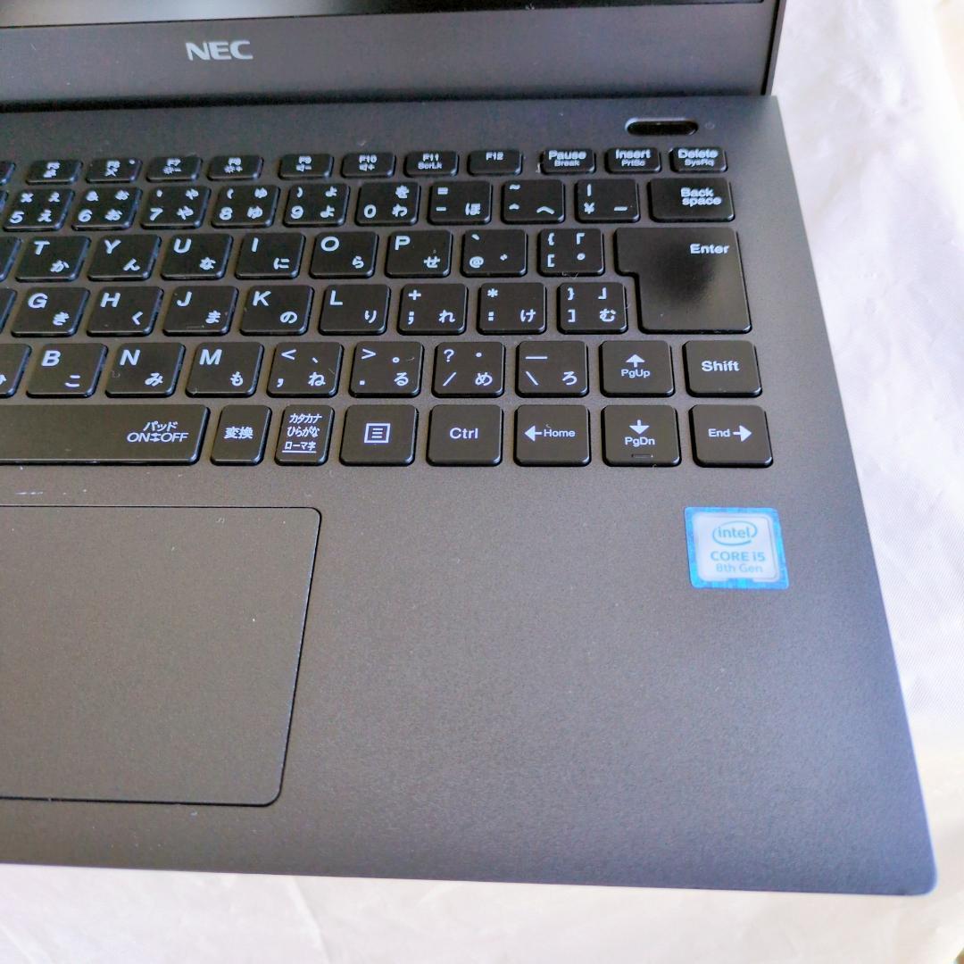 NEC ノートパソコン windows11 第８世代i5 SSD FHD カメラ