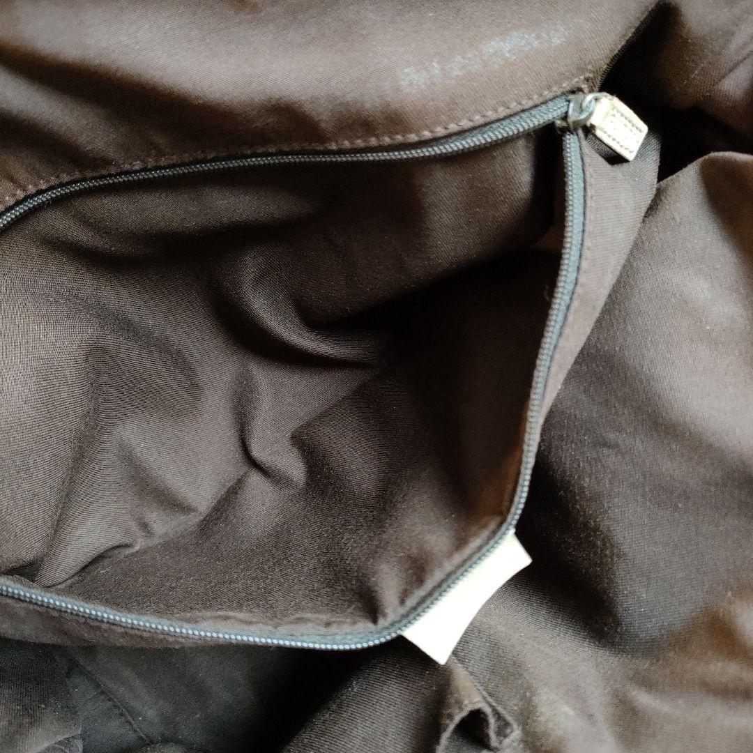 グッチ キャンバス ボストンバッグ ベージュ GG レザー 金具付