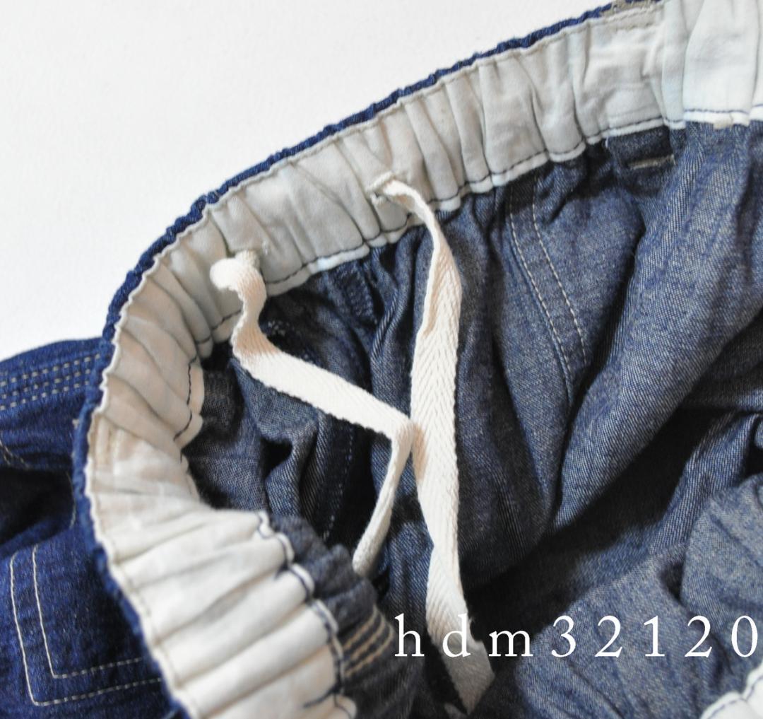 美品 2025ss かぐれ コットンリネンデニムペインターパンツ