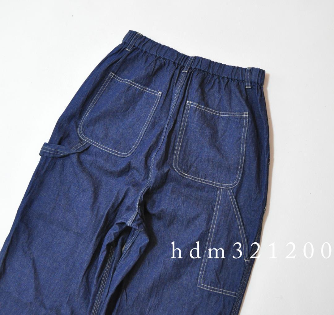 美品 2025ss かぐれ コットンリネンデニムペインターパンツ