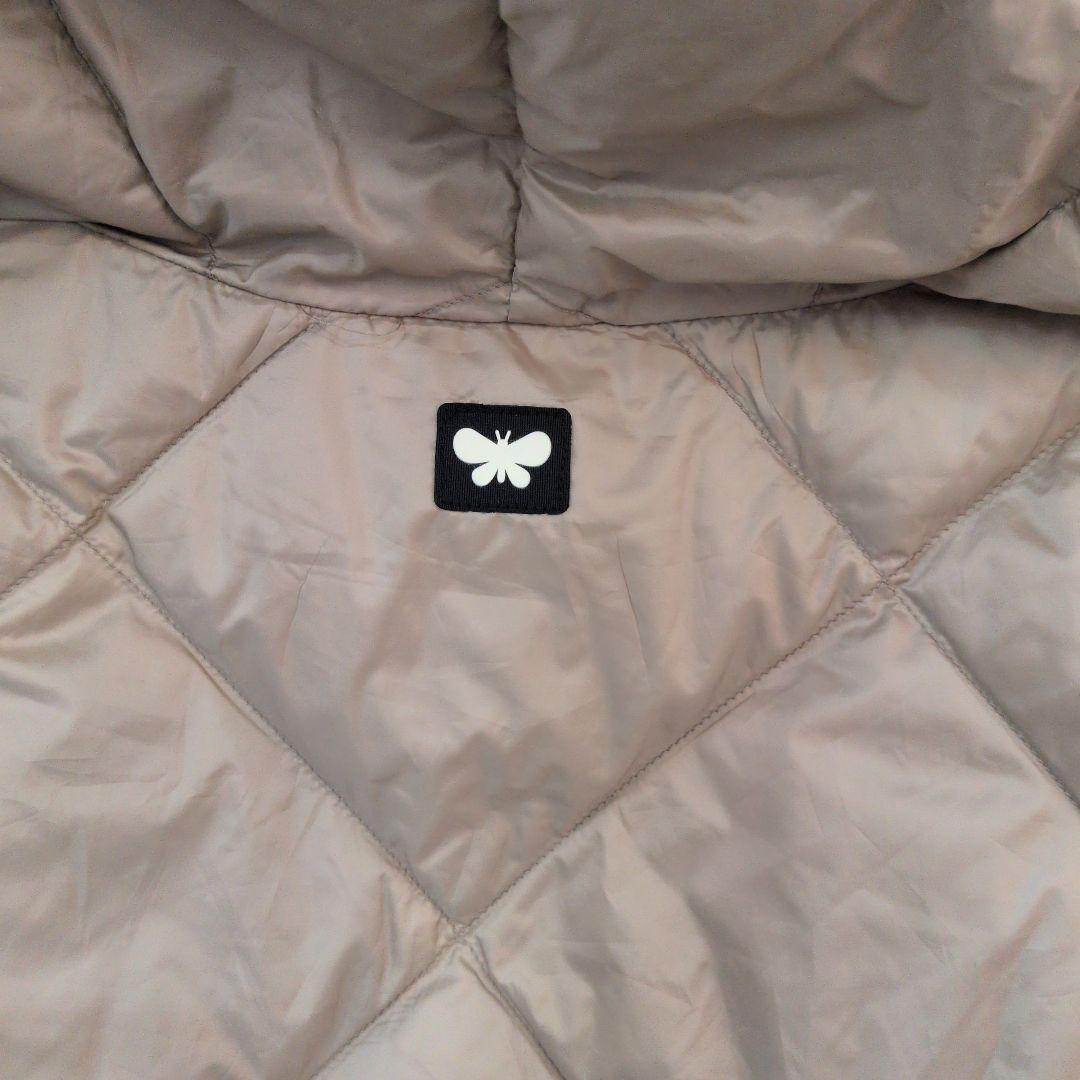 マックスマーラ MaxMara IT40 ベージュ　フード付きダウンベスト