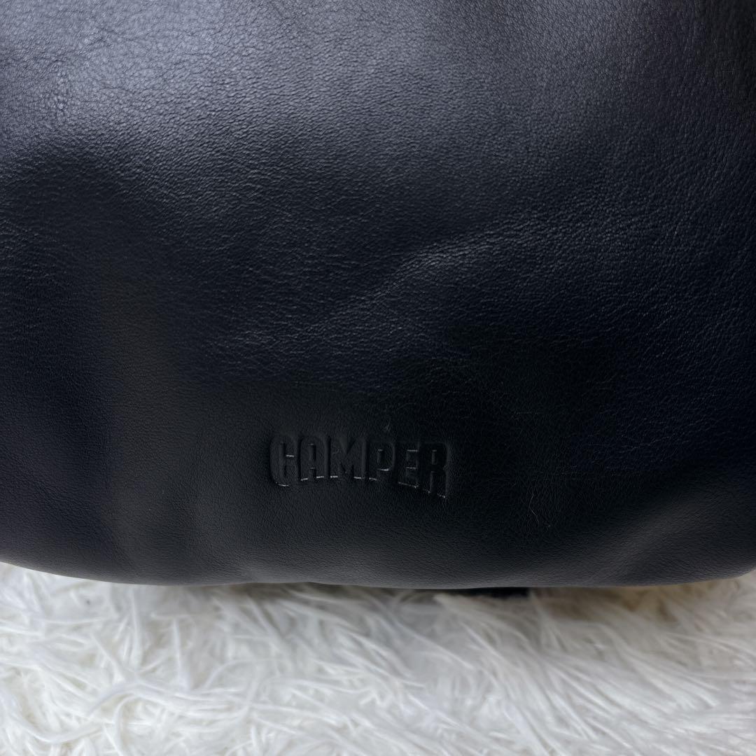 美品✨CAMPER カンペール Globo レザー リュック バックパック 黒