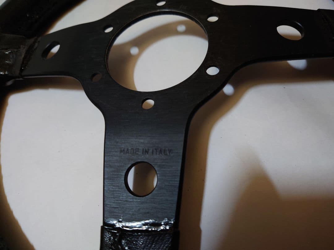 レザーステアリング　comusa 旧車　当時物！