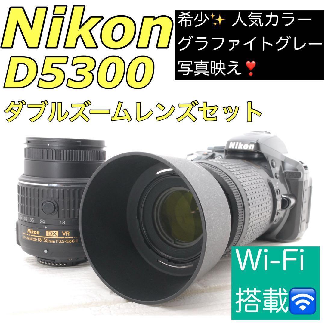 美品❤️ ショット数994回 ✨Nikon D5300 希少✨Wi-Fi搭載