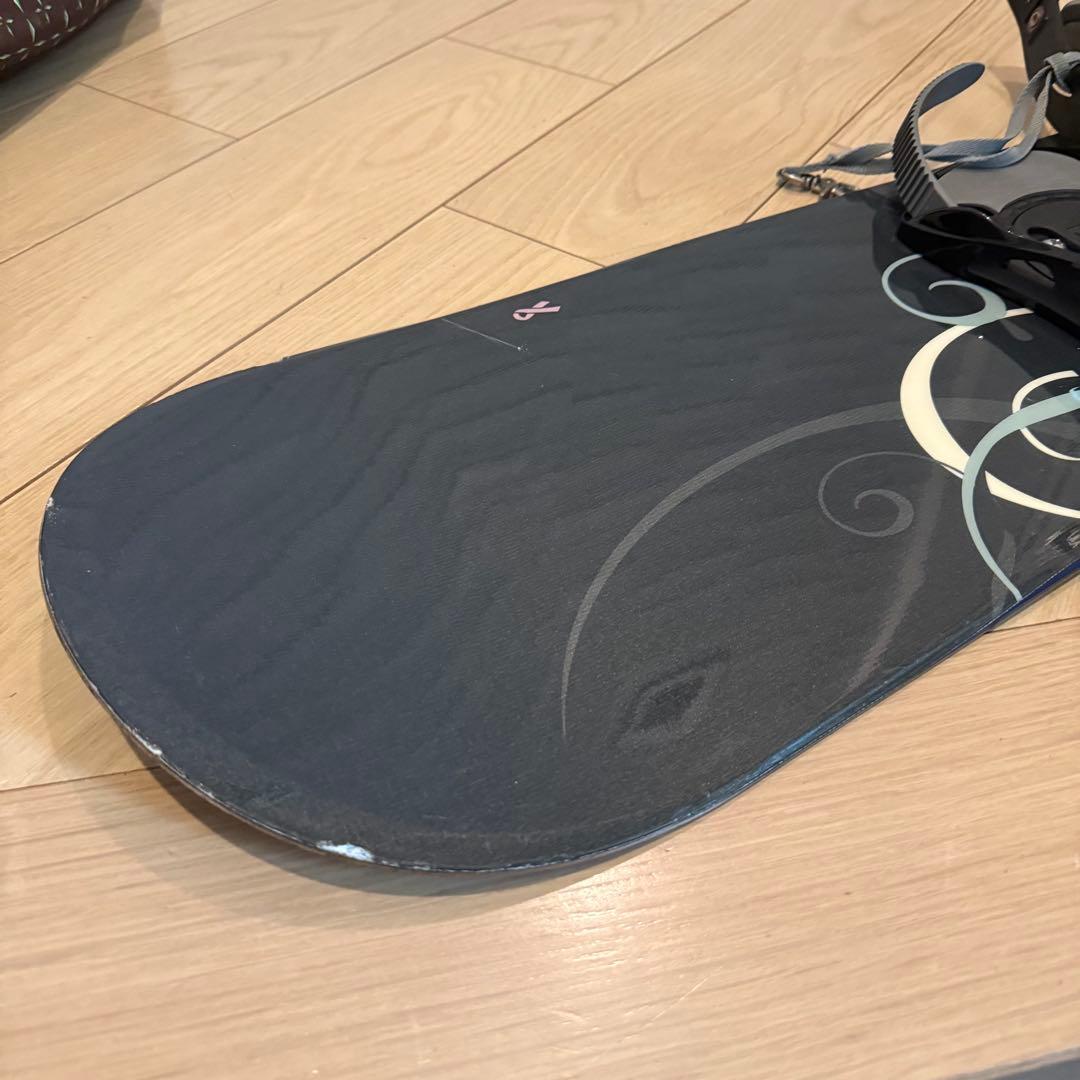 K2 スノーボード　ブラック/ブルー　ケースおまけ付き